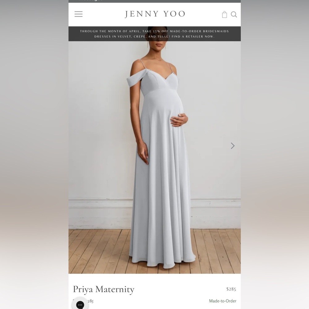 Jenny Yoo Priya Maternity Dress